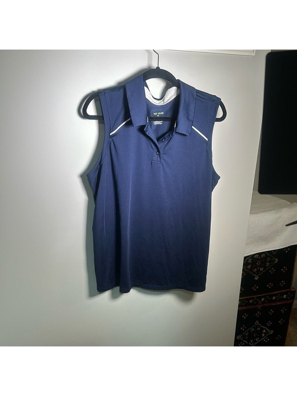 Tek Gear Polo Shirt Blue 1X